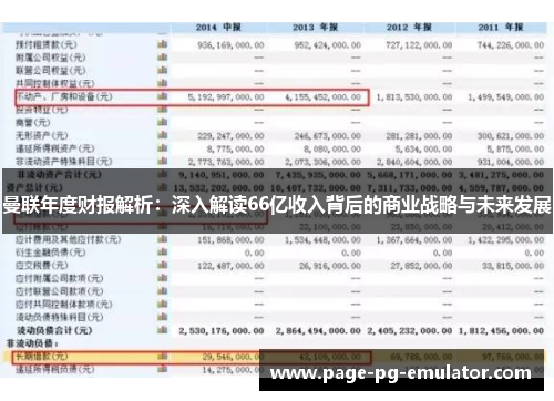 曼联年度财报解析：深入解读66亿收入背后的商业战略与未来发展