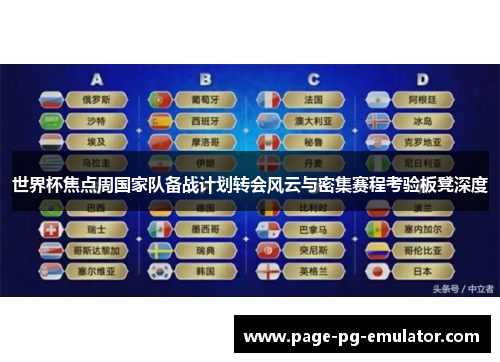 世界杯焦点周国家队备战计划转会风云与密集赛程考验板凳深度